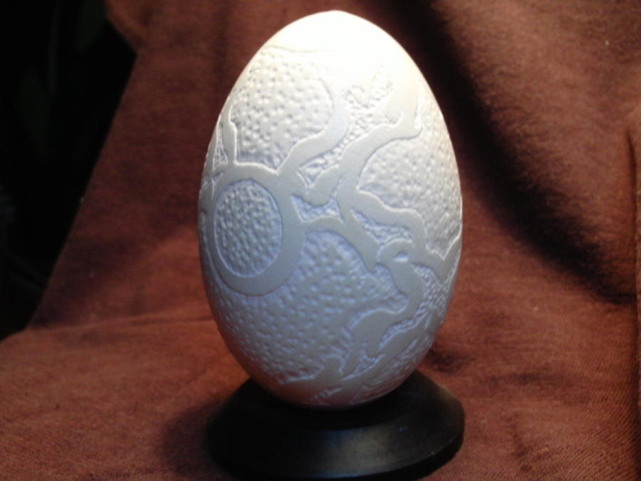 Egg Shell Carving  number 1