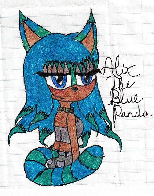 Alix The Blue Panda