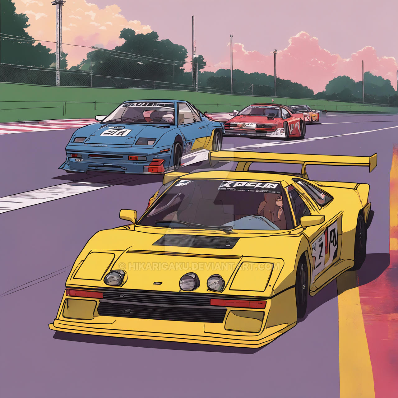 80s Racing Vector Racing 80s by Hikarigaku on DeviantArt