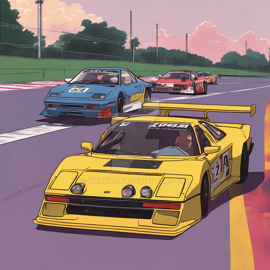 Racing 80s by Hikarigaku on DeviantArt