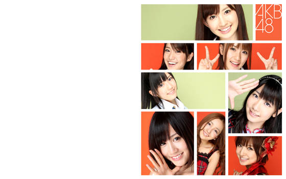 AKB48 Wallpaper - 2011 Top 8