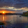 River at Sunset