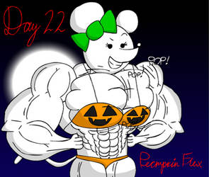Drawtober 2024 Day 22: Pecmpkin Flex