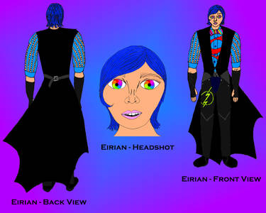 Male OC Design - Eirian Enfys