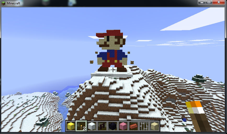 minecraft mario by clebersan on DeviantArt