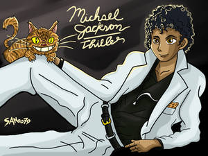 MJ Thriller art