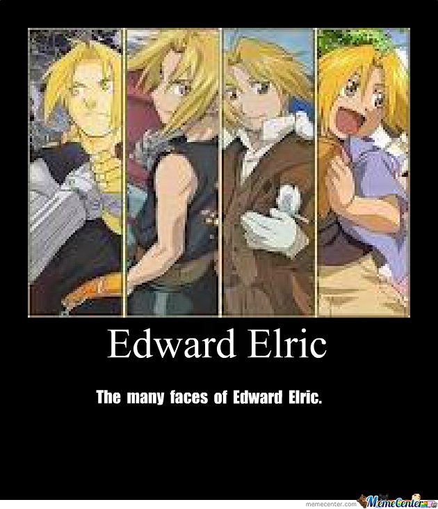 The many faces of Edward Elric