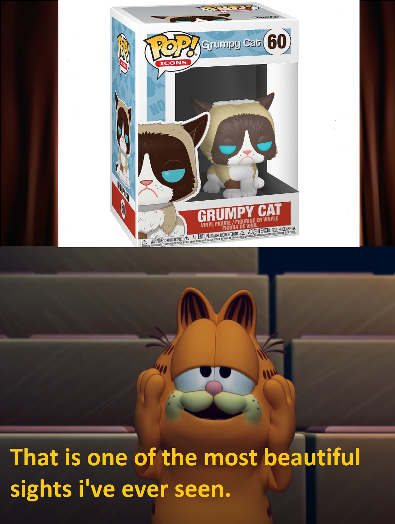 Garfield Likes Grumpy Cat Pop by TomBoy44 on DeviantArt