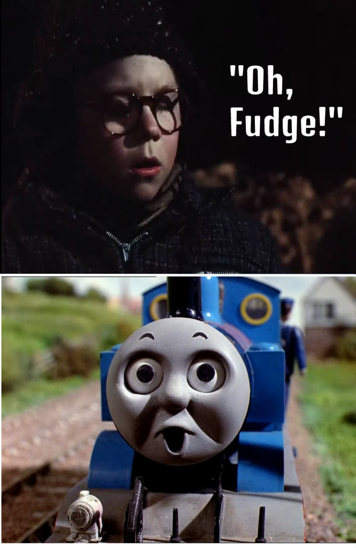 Deviantart Older Ralphie Ralphie shocks Thomas by LeDorean on DeviantArt