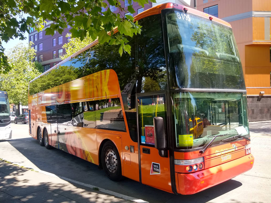 Seattle Double Decker Bus by LeDorean on DeviantArt