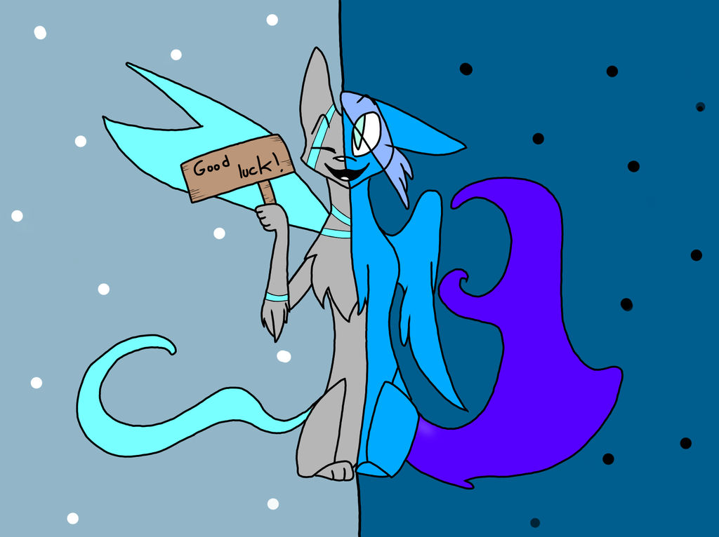 split draw by NightmareAzure on DeviantArt