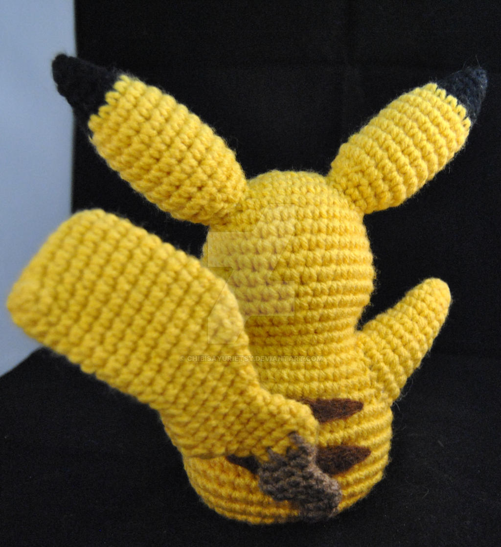 Pikachu Pokemon Inspired Amigurumi 2