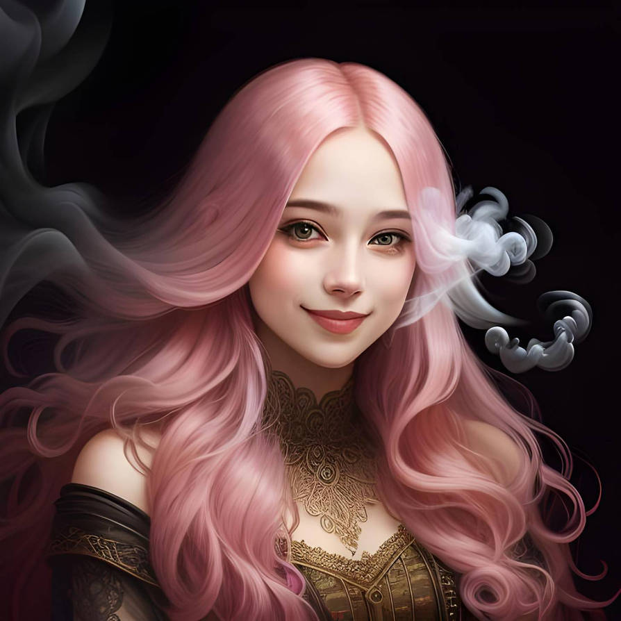 Pink 2 (AI) by HauntedVisions on DeviantArt