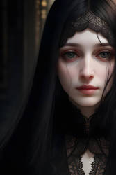 Gothic Beauty 5 (AI)