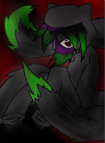 Demon Fox Roses Dark rose the demon fox by deaththehedgehog100 on DeviantArt
