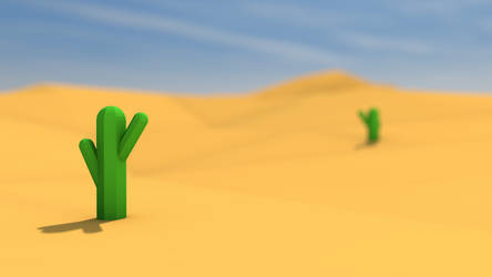 Low Poly Desert