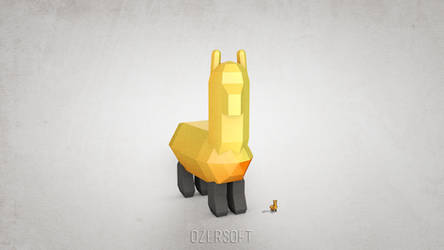 Llama | Low Poly