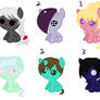 Free Foal Adopts Dark and Light (Closed)