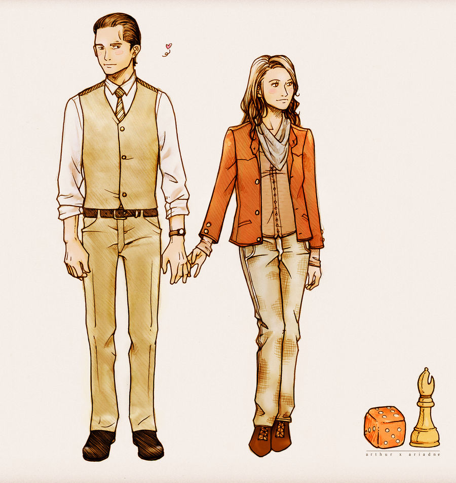 Arthur and Ariadne - INCEPTION by nami64 on DeviantArt