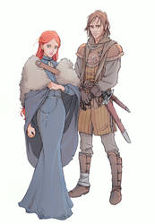 Sansa and Theon