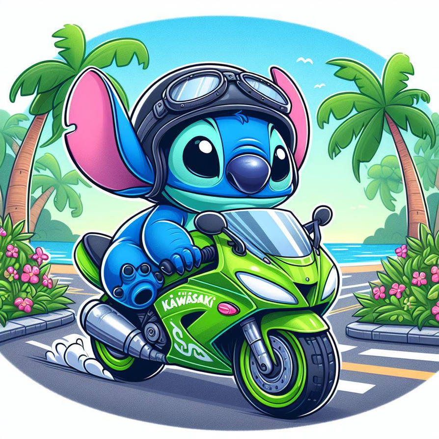 Stitc Racing Deviantart Stitch by Lulepa84 on DeviantArt