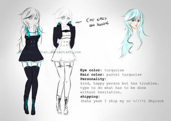 Girl Oc Reference by PuniNeko-Chan