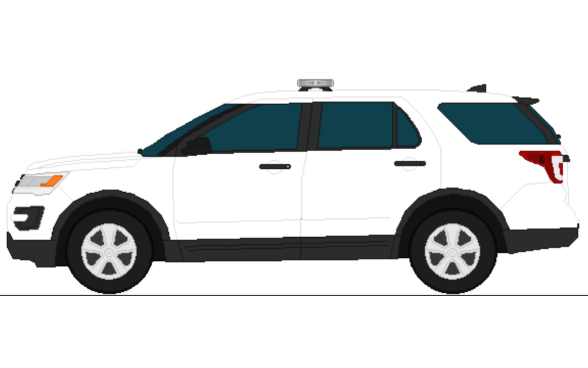 ford explorer police car base W/O push bar and SL by RESCUE1400 on ...