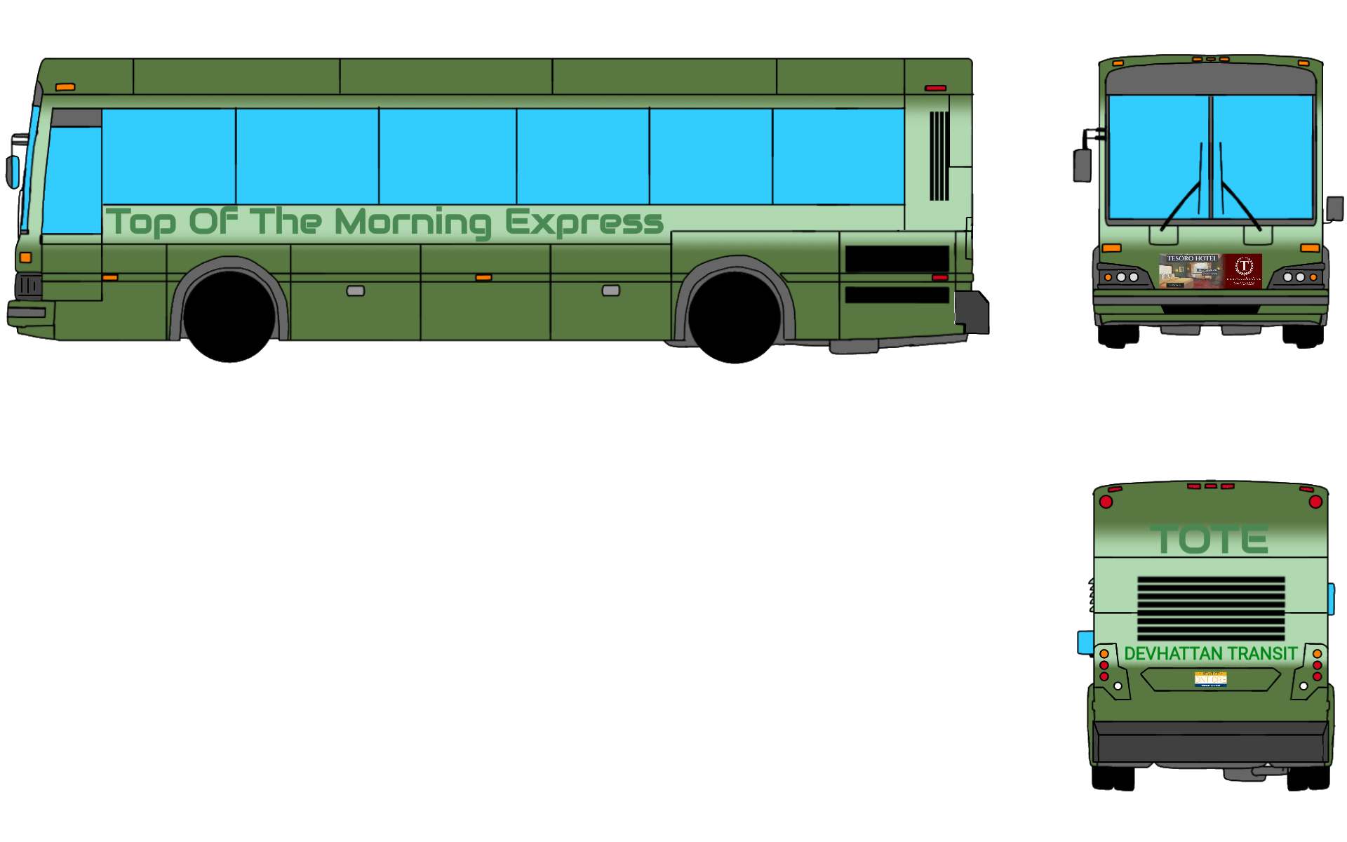 Coach travel bus by RESCUE1400 on DeviantArt