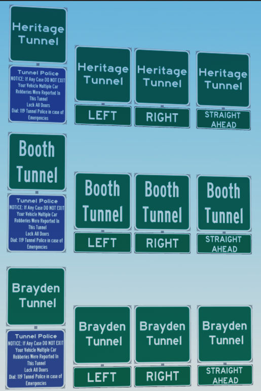 770 Sign Aidan City Tunnel signs by RESCUE1400 on DeviantArt
