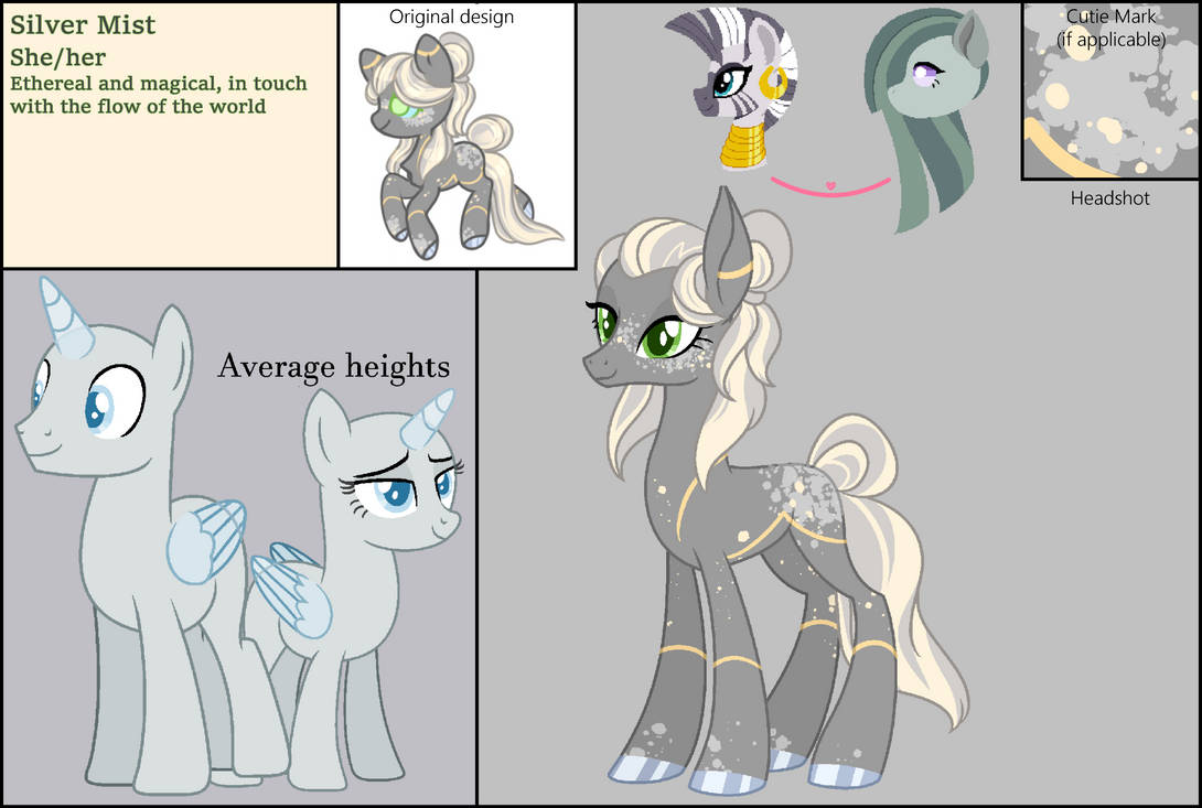 Silver Mist Steps Silver Mist Ref by FcrestNymph on DeviantArt