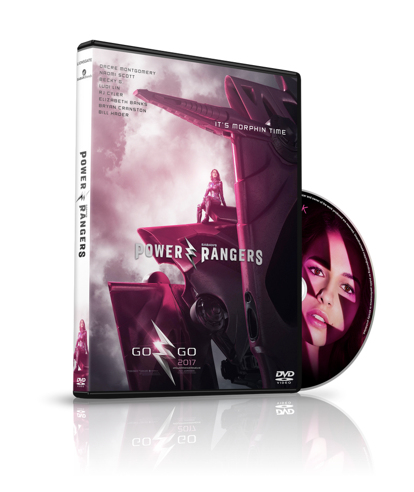 Power Rangers (2017) Pink Ranger DVD Cover by szwejzi on DeviantArt