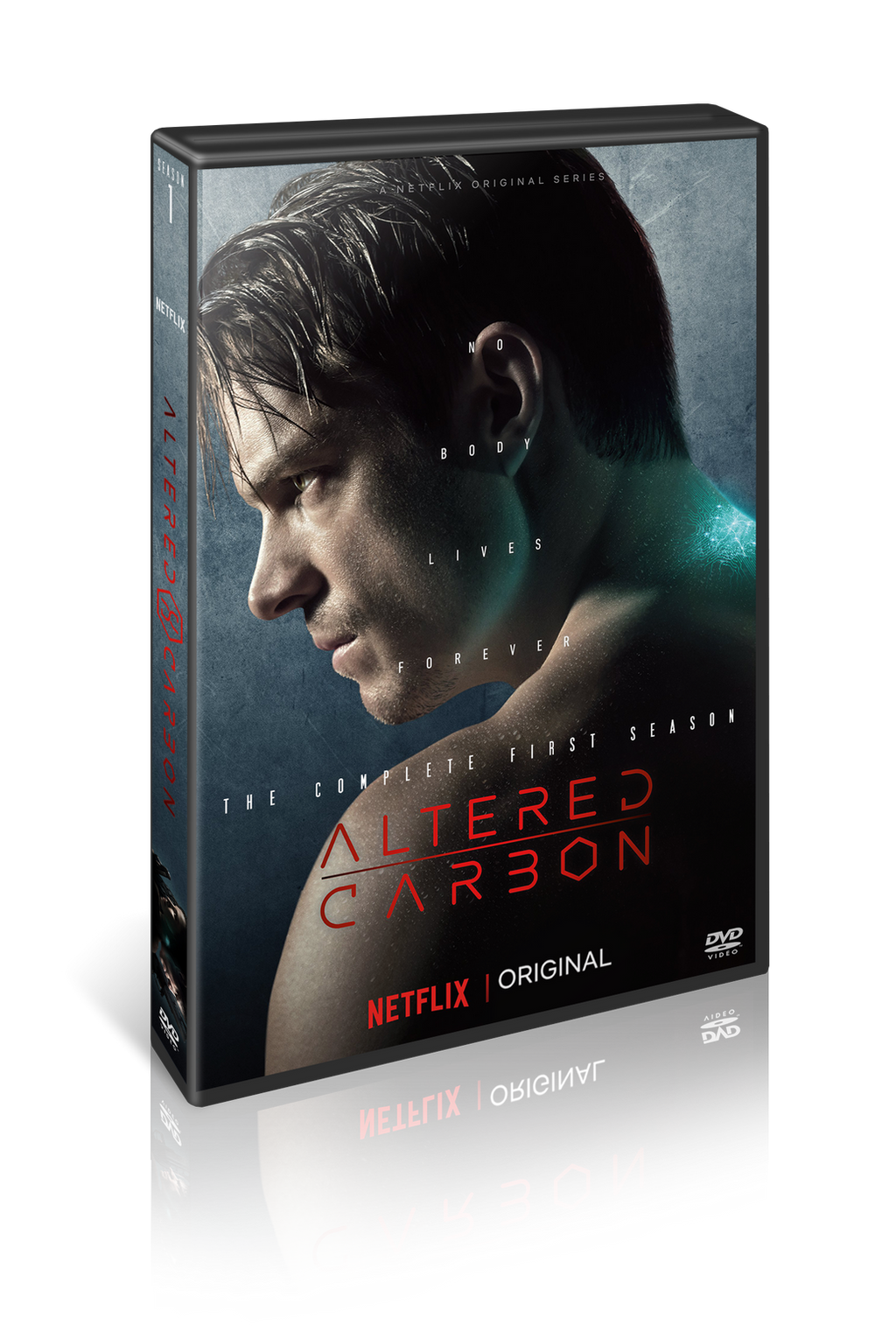 Altered Carbon S01 DVD Cover by szwejzi on DeviantArt