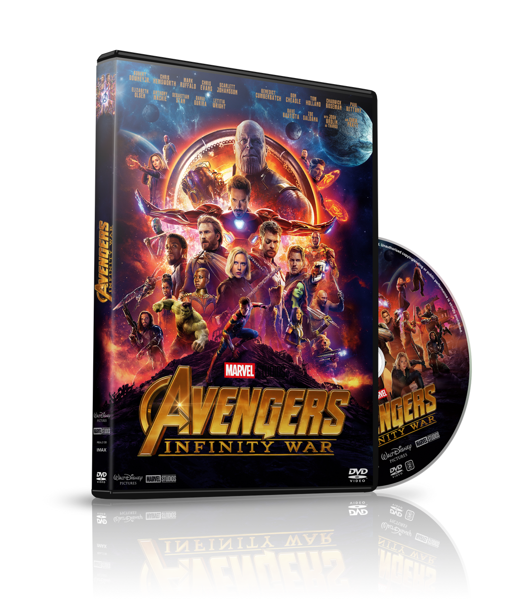 Avengers infinity war dvd cover