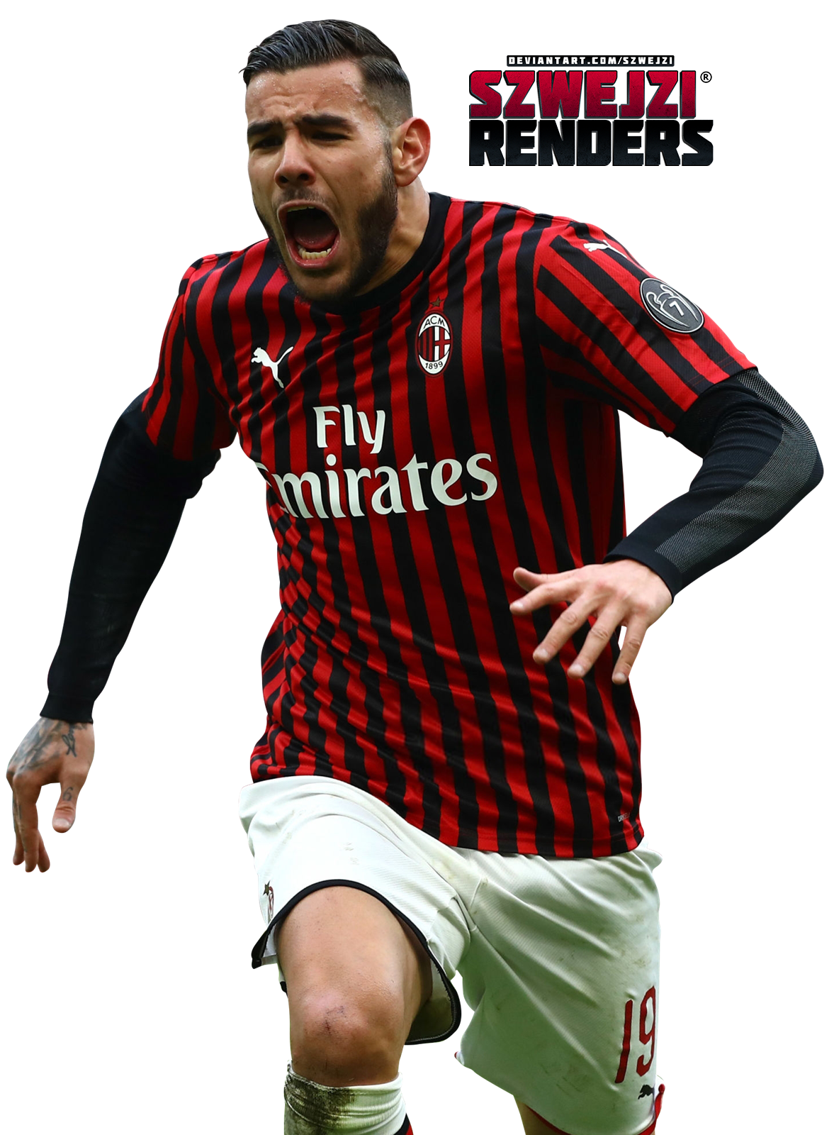 Theo Hernandez by szwejzi on DeviantArt