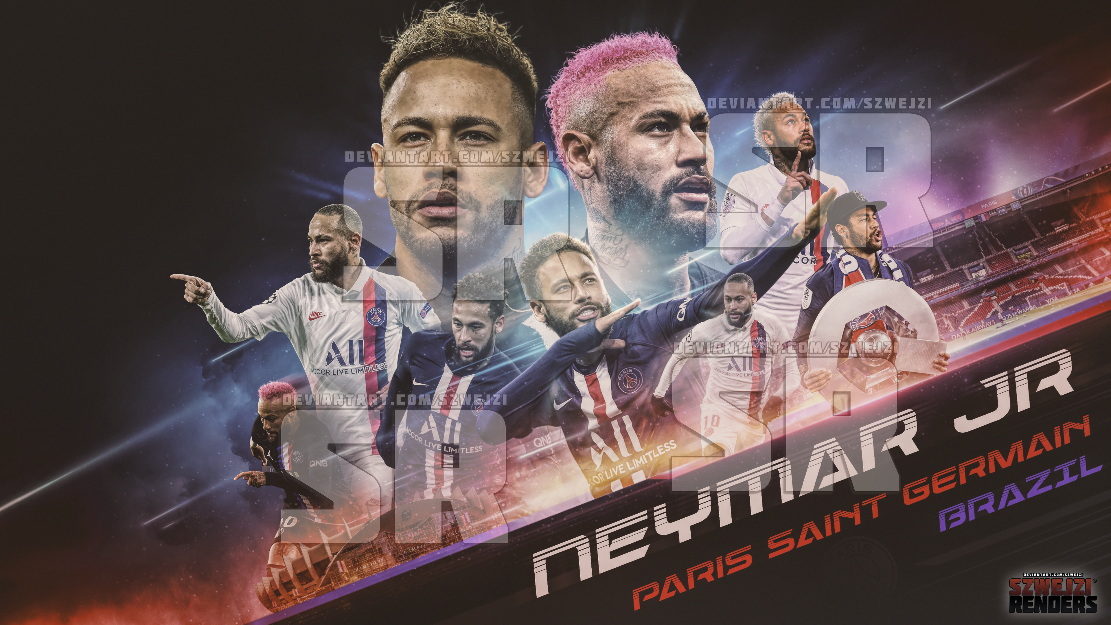 Chào mừng bạn đến với hình nền Neymar ở đội Paris Saint Germain! Hình ảnh này sẽ mang đến cho bạn một cảm giác phấn khích vì Neymar sẽ là niềm hy vọng cho PSG trong mùa giải này. Khám phá thêm về cầu thủ này với hình nền của chúng tôi!