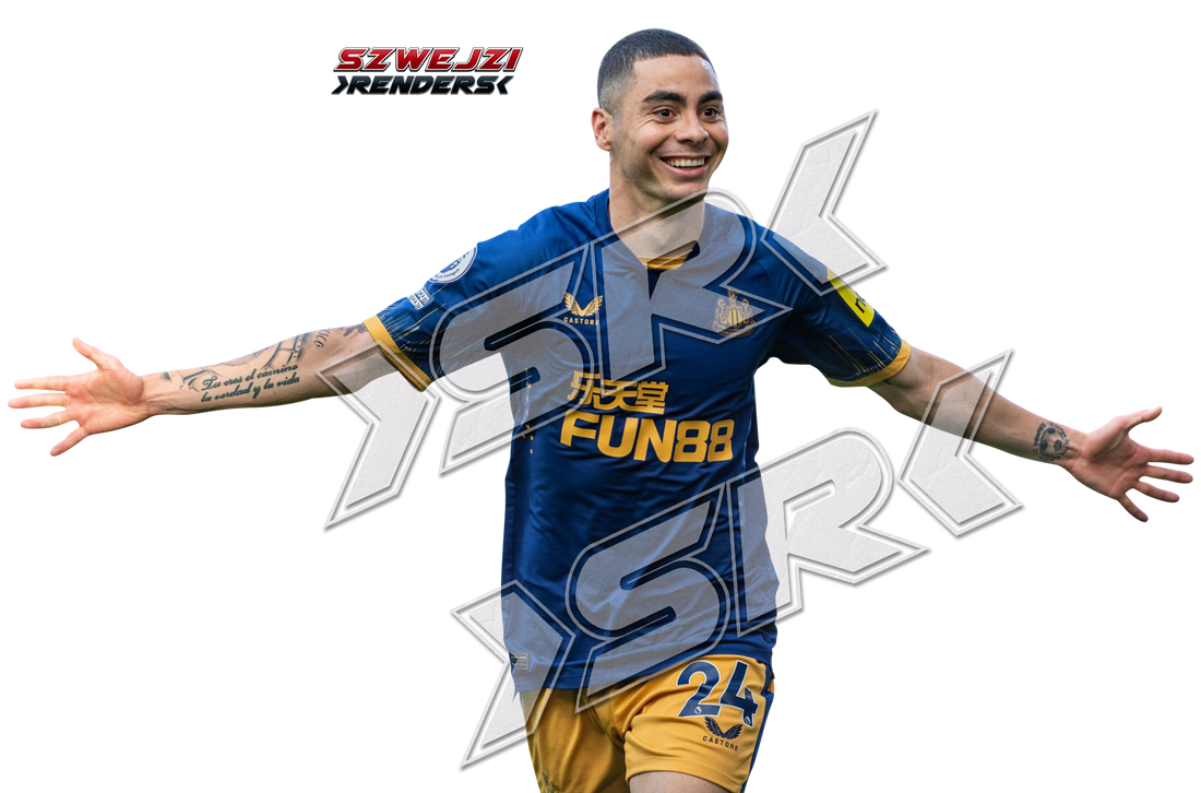 Miguel Almiron (Newcastle United) by szwejzi on DeviantArt
