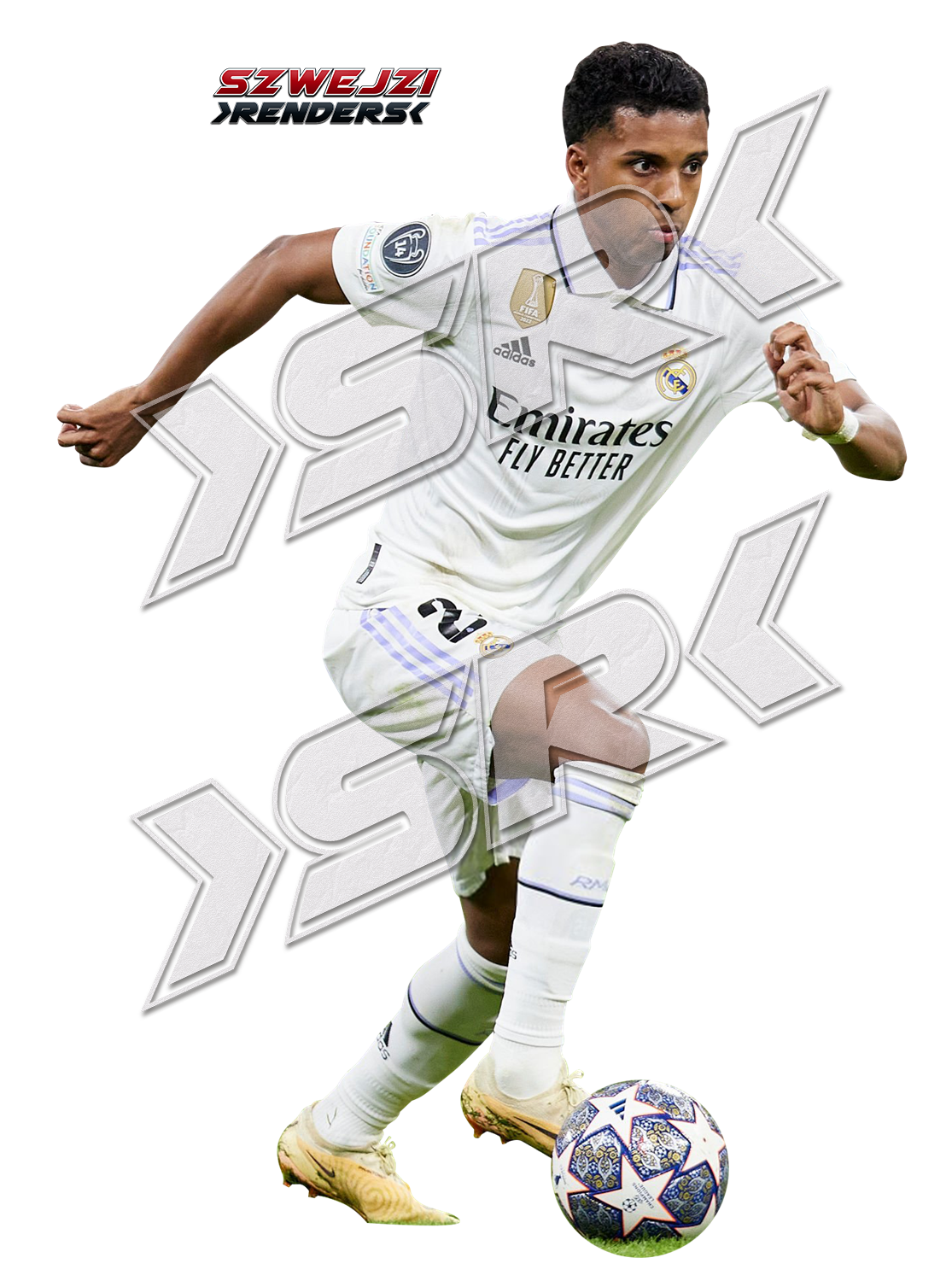 Rodrygo Goes (Real Madrid) by szwejzi on DeviantArt