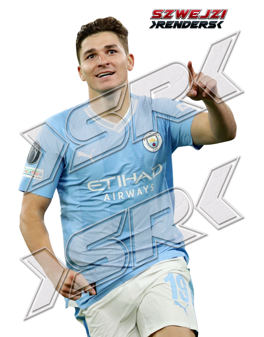 Julian Alvarez (Manchester City) by szwejzi on DeviantArt