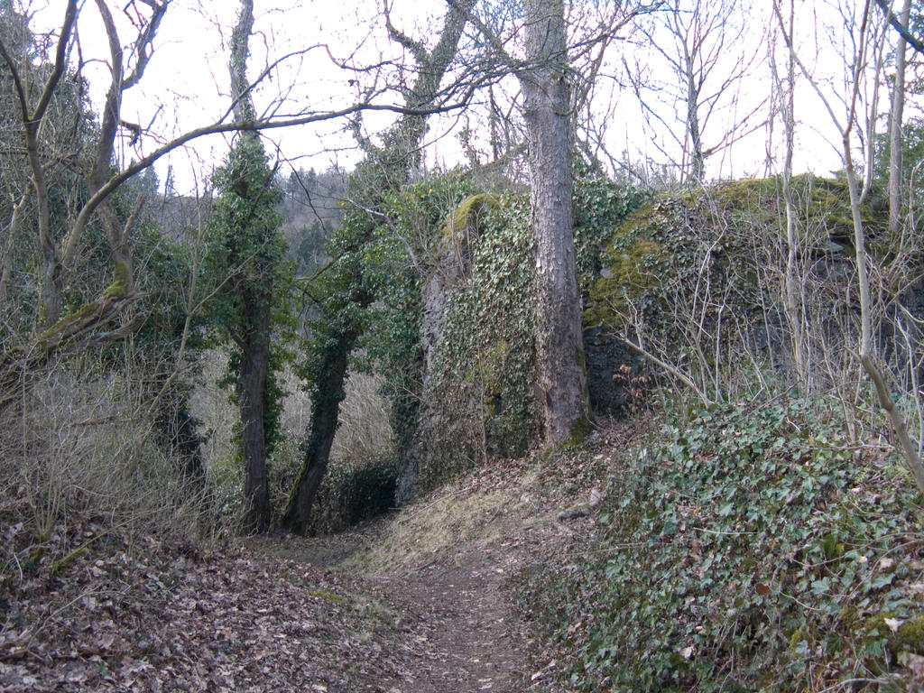 castle ruin stock