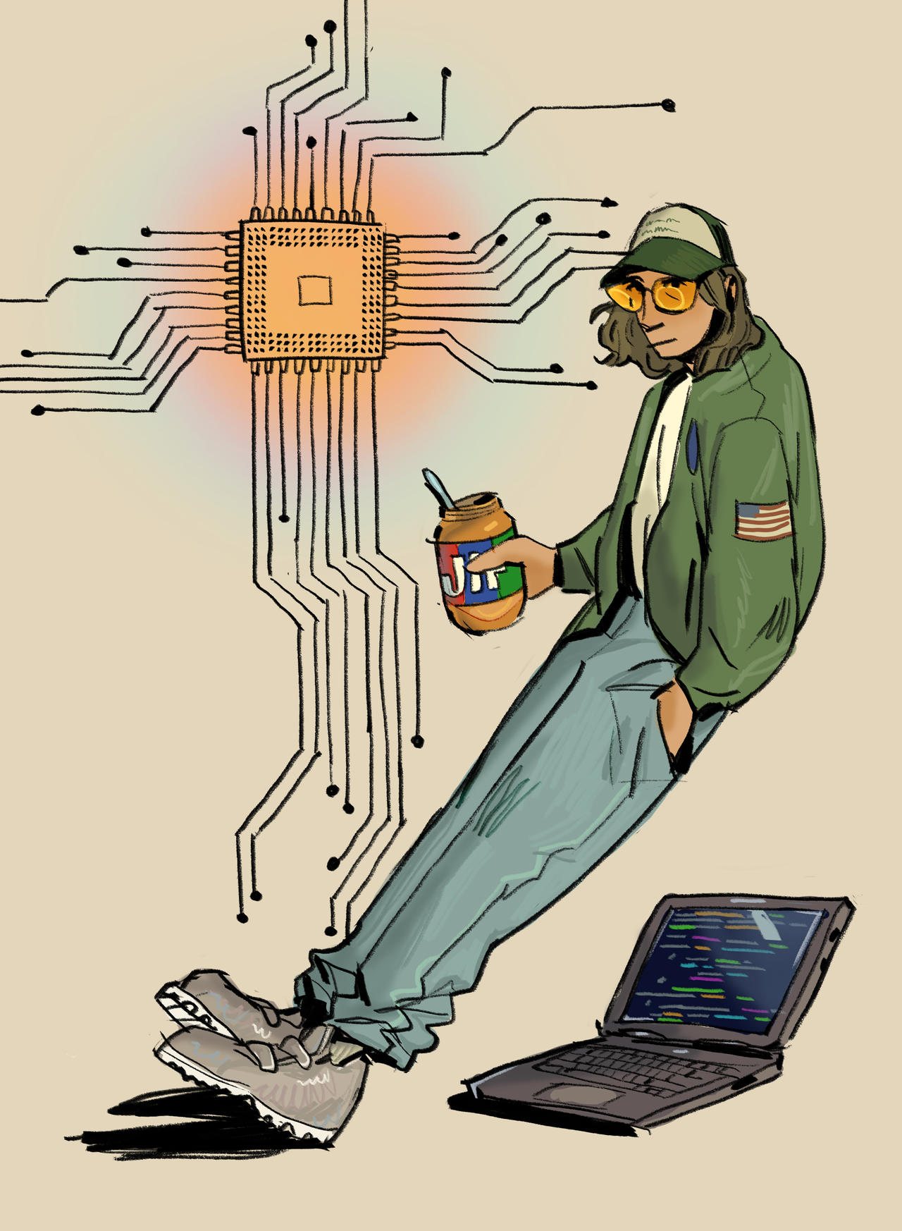 Jif Computer Morgan, J.I.F., and Jif by Pigeon-Coup on DeviantArt
