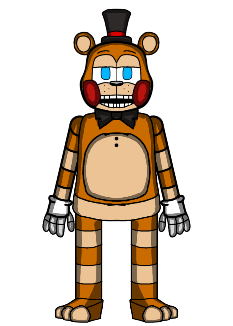 Toy Freddy (fnas 2 version) by Silver1rabbit on DeviantArt