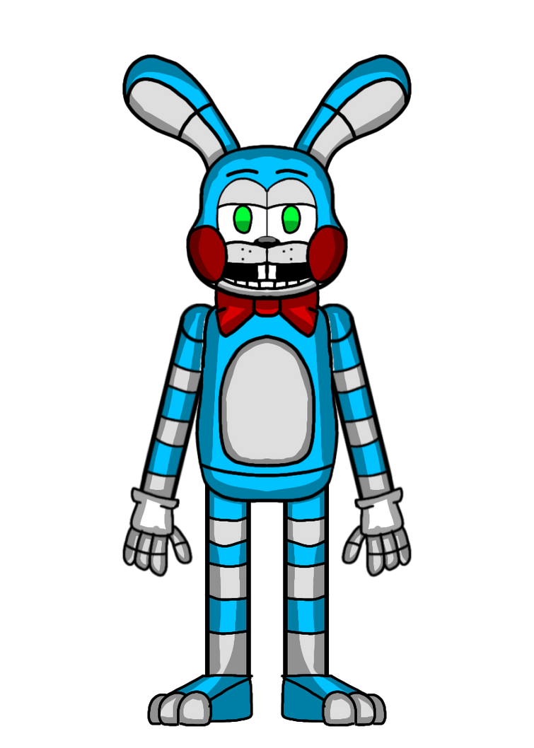 Toy Bonnie (fnas 2 style) by Silver1rabbit on DeviantArt