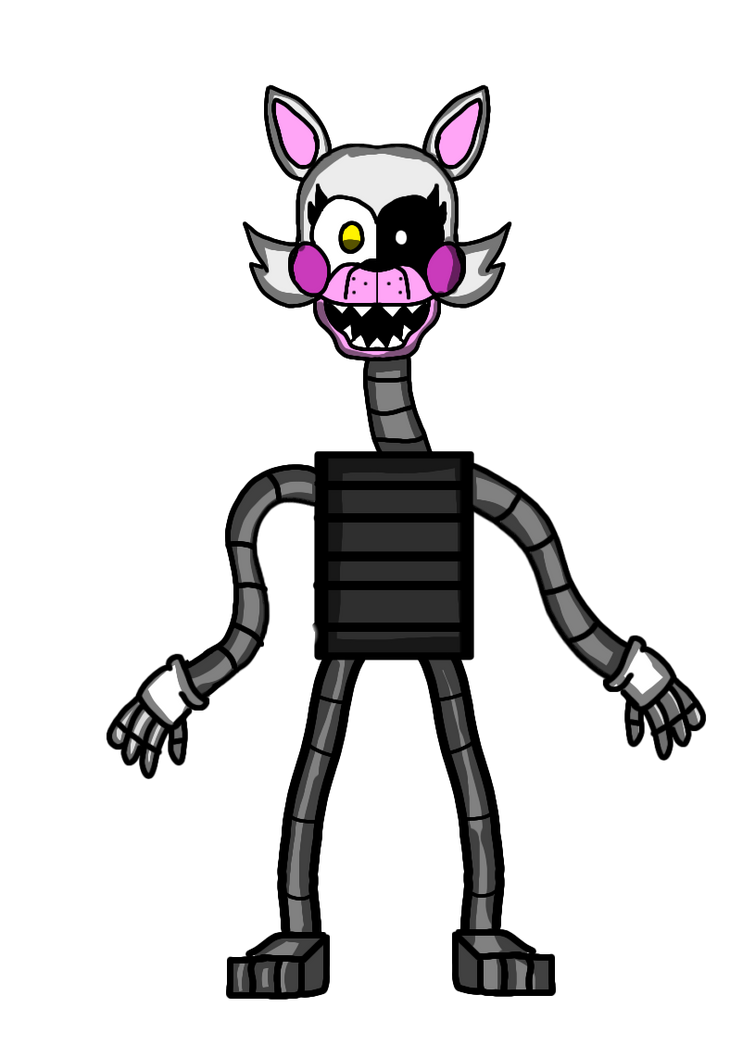 Mangle (fnas 2 style) by Silver1rabbit on DeviantArt