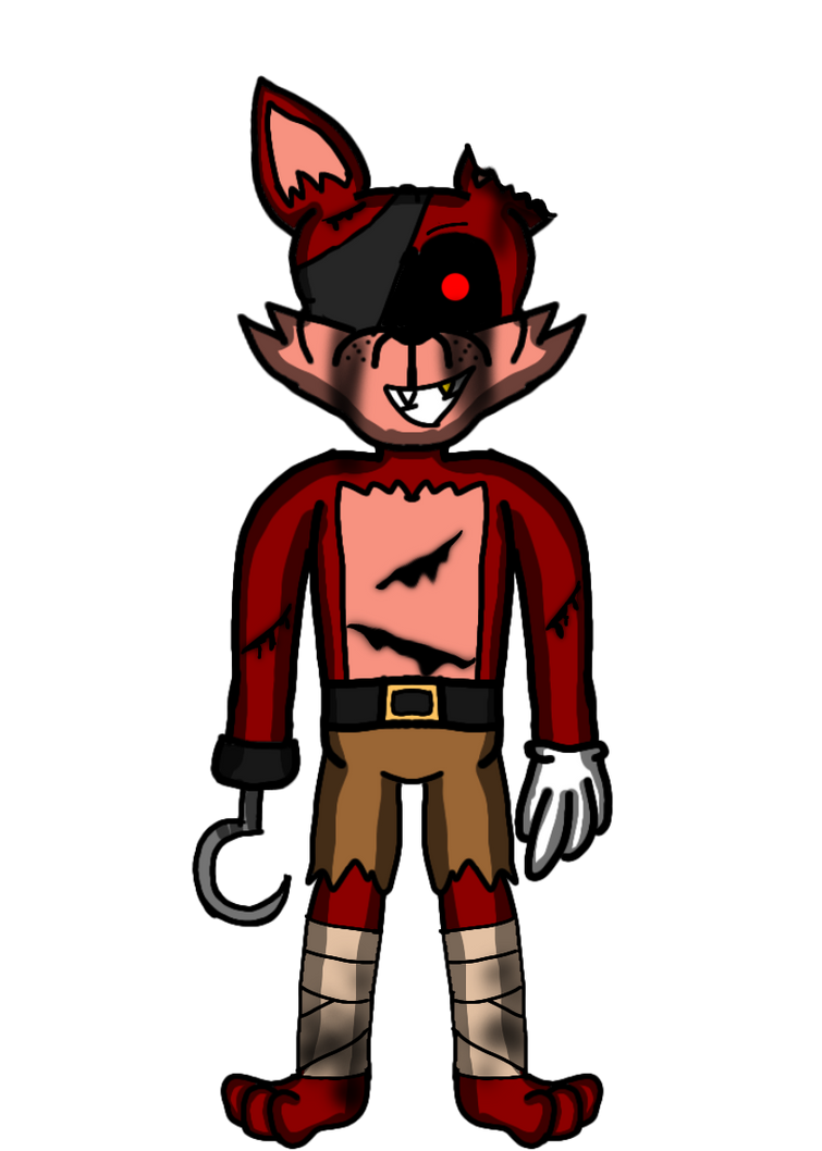 Withered Foxy (fnas 2 style) by Silver1rabbit on DeviantArt