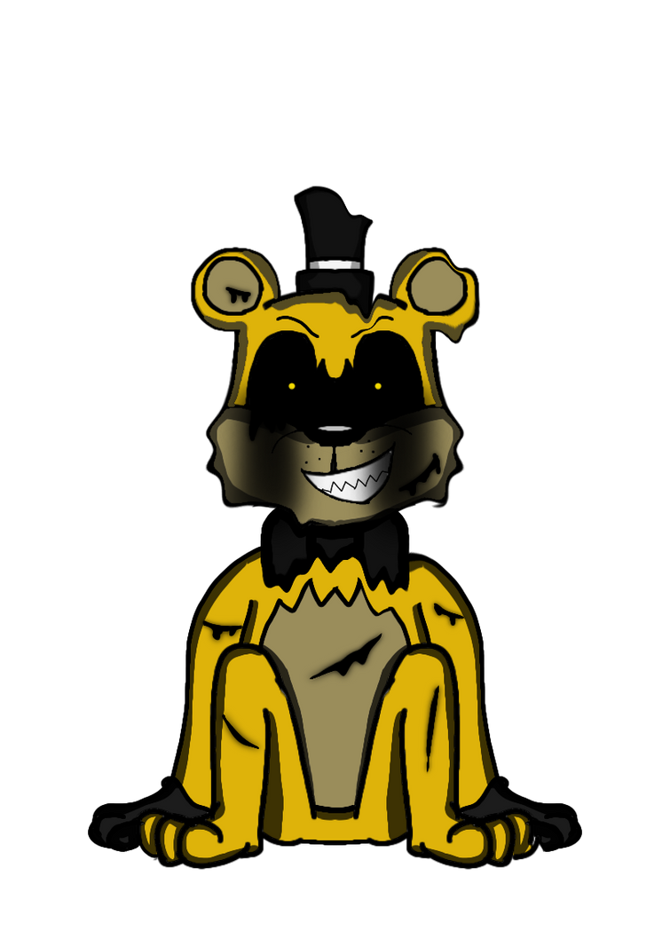 17th golden Freddy(fnas 2 style) by Silver1rabbit on DeviantArt
