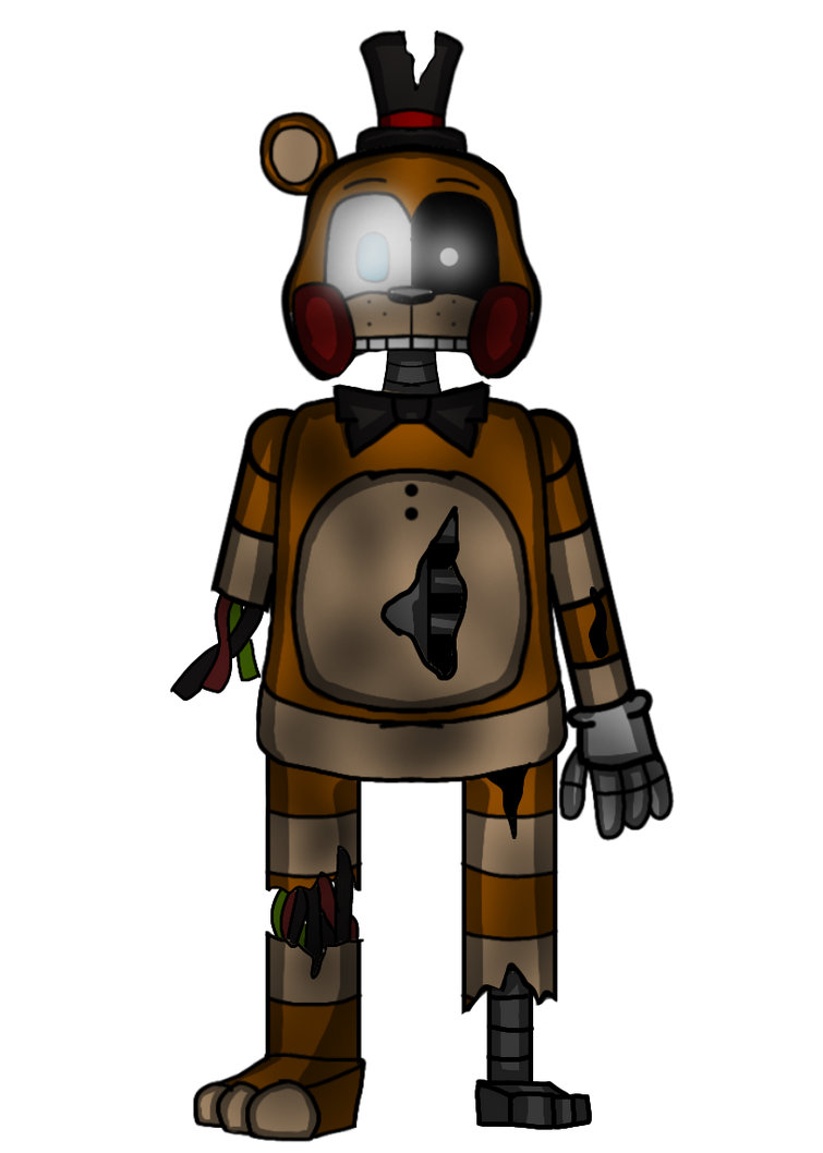 Withered toy Freddy(fnas 3 style) by Silver1rabbit on DeviantArt