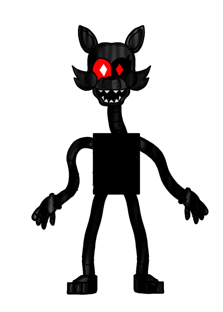 Phantom Mangle (fnas 3 style) by Silver1rabbit on DeviantArt