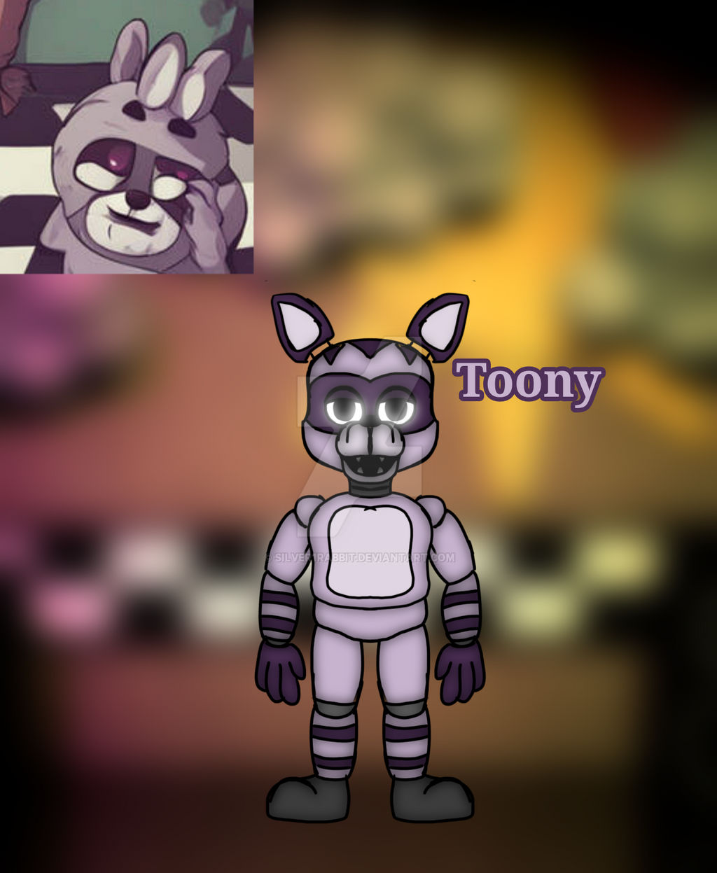 Toony the raccoon by Silver1rabbit on DeviantArt