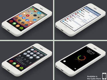 Wazi iPhone theme