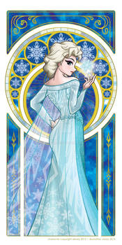 Art Nouveau Elsa